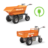 minidumpers carros de mao eletrico com bateria